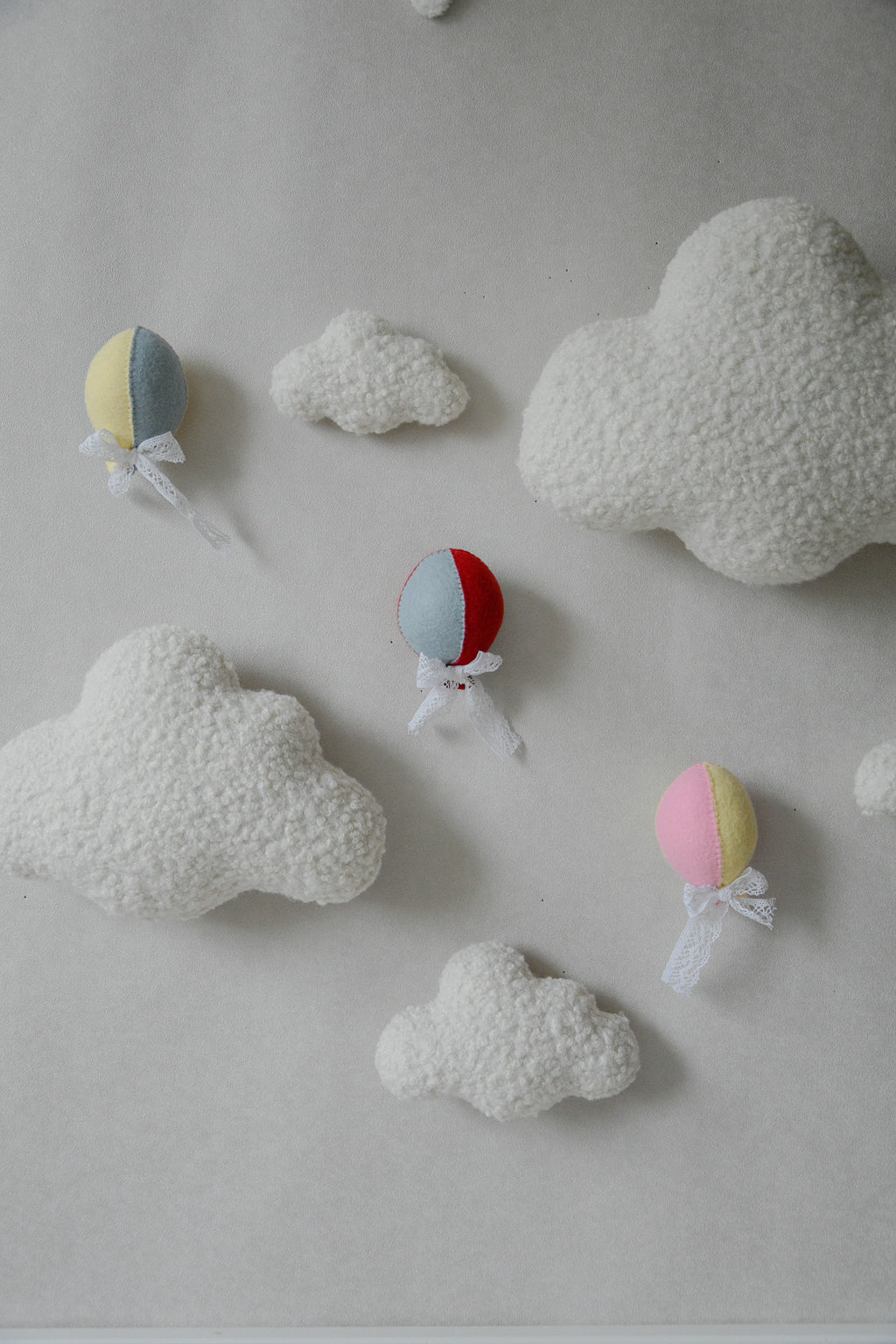 Hot Air Balloon Wall Decor Set | Nursery Wall Decor