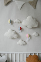 Hot Air Balloon Wall Decor Set | Nursery Wall Decor