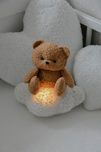 Teddy Bear Nursery Night Light | Bouclé Cloud Light