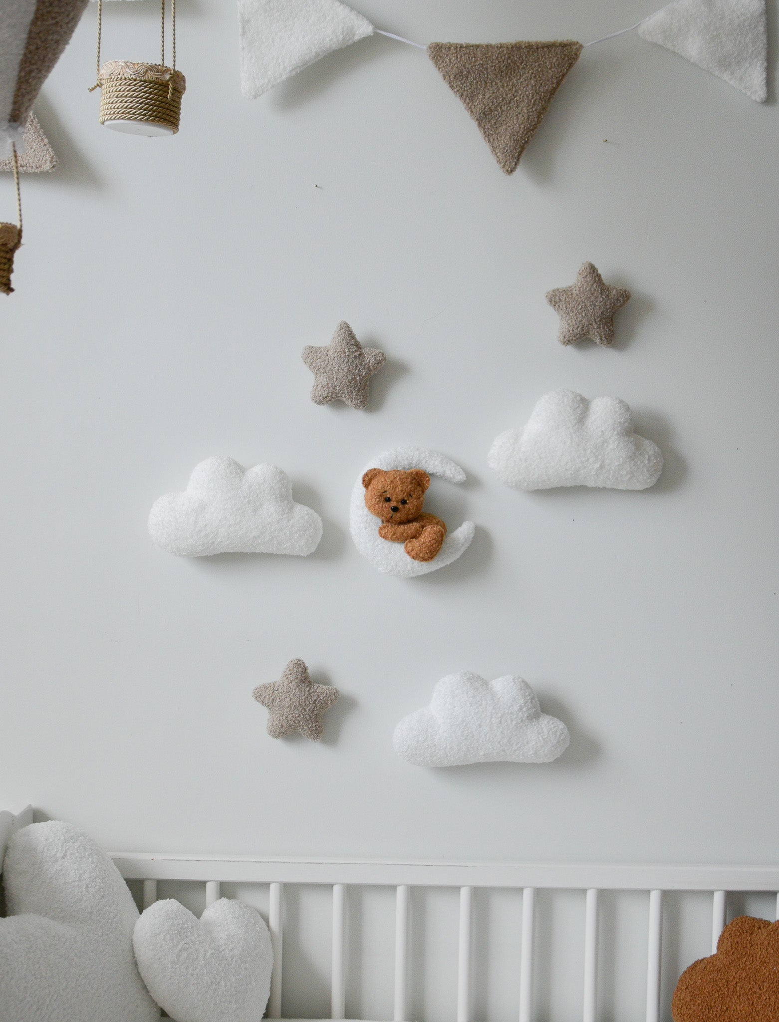Teddy Bear Wall Decor set