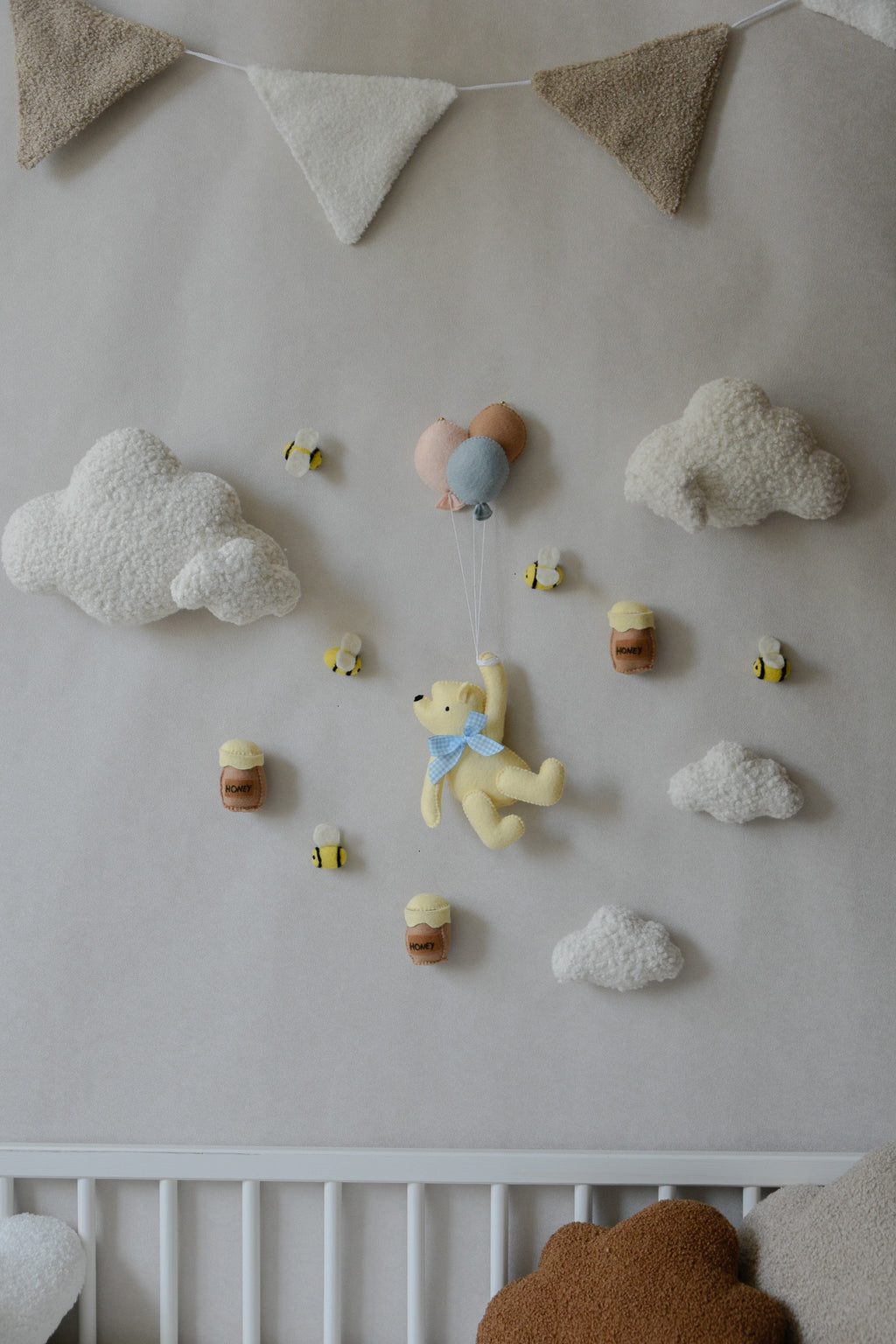 Winnie the Pooh Wall Decor Set | Nursery Wall Decor