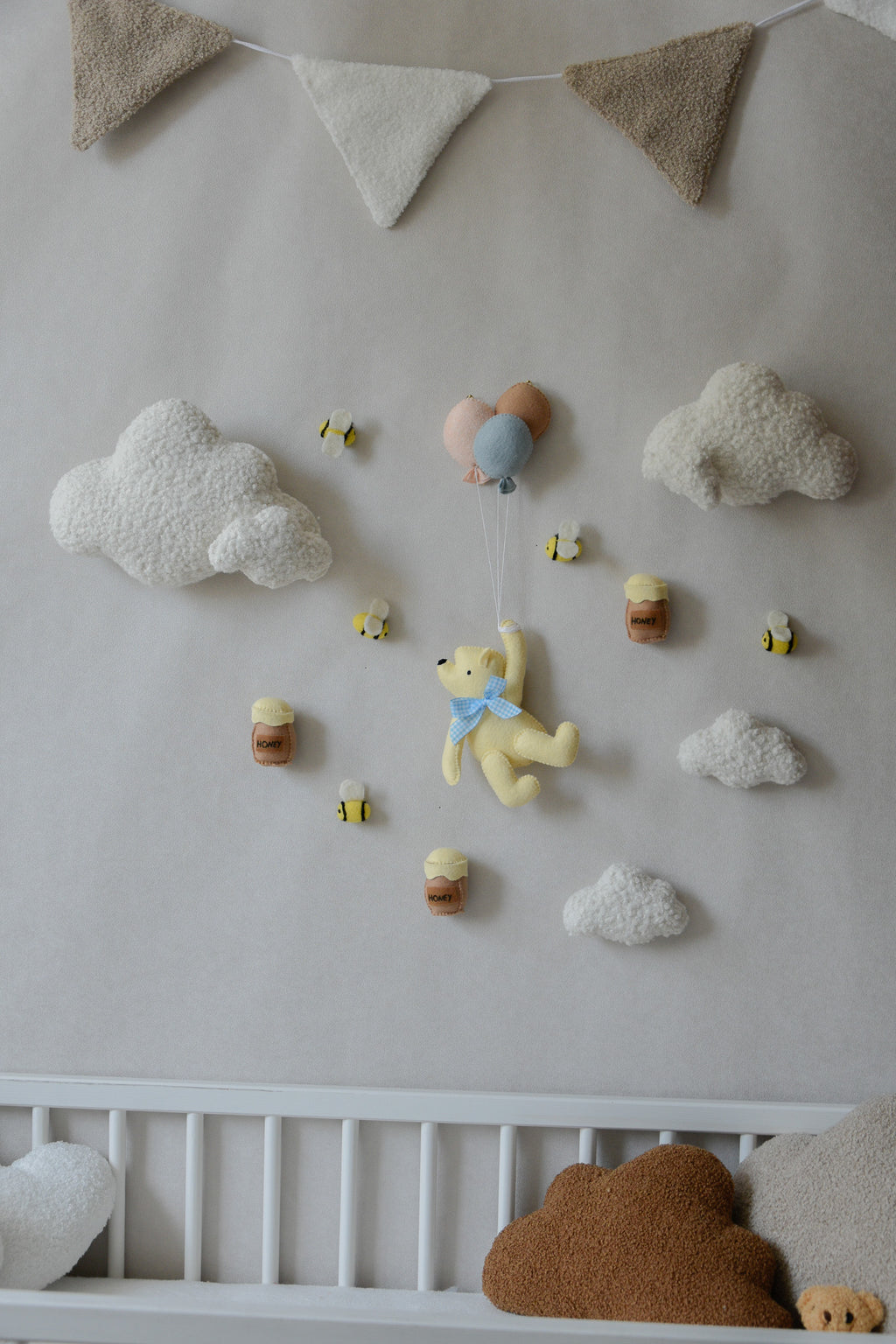Winnie the Pooh Wall Decor Set | Nursery Wall Decor