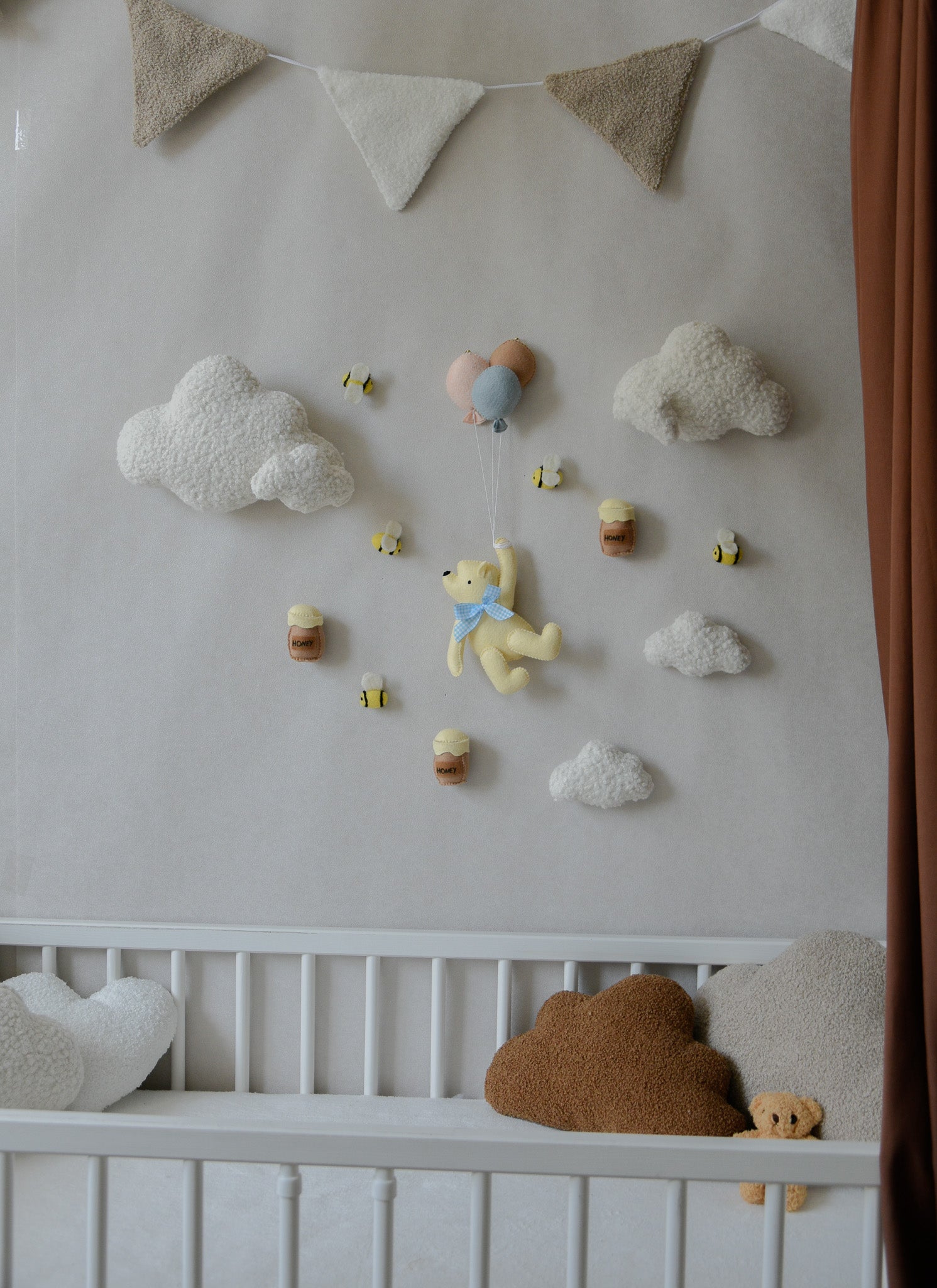 Winnie the Pooh Wall Decor Set | Nursery Wall Decor