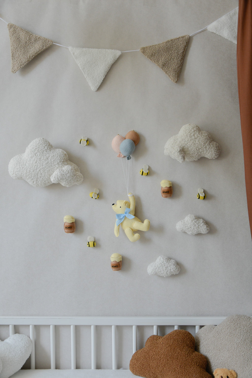 Winnie the Pooh Wall Decor Set | Nursery Wall Decor