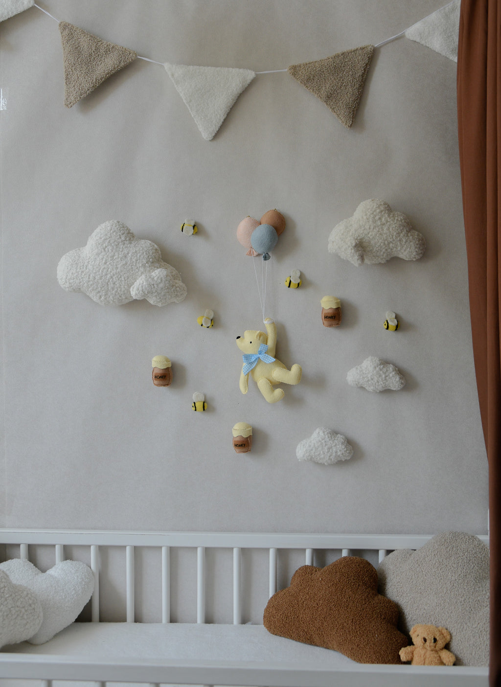 Winnie the Pooh Wall Decor Set | Nursery Wall Decor
