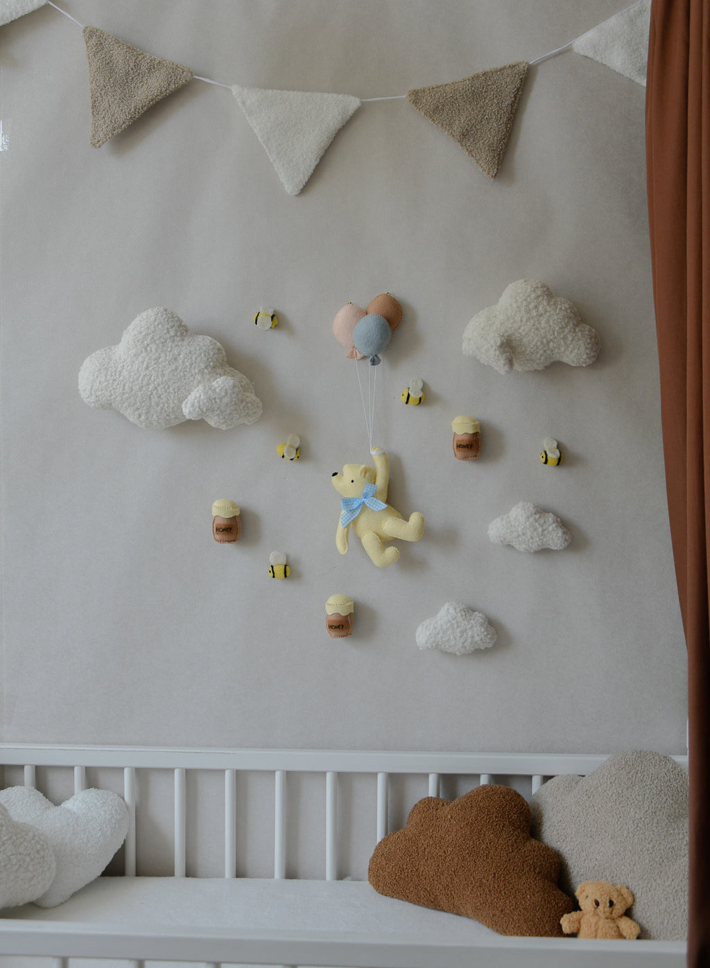 Winnie the Pooh Wall Decor Set | Nursery Wall Decor