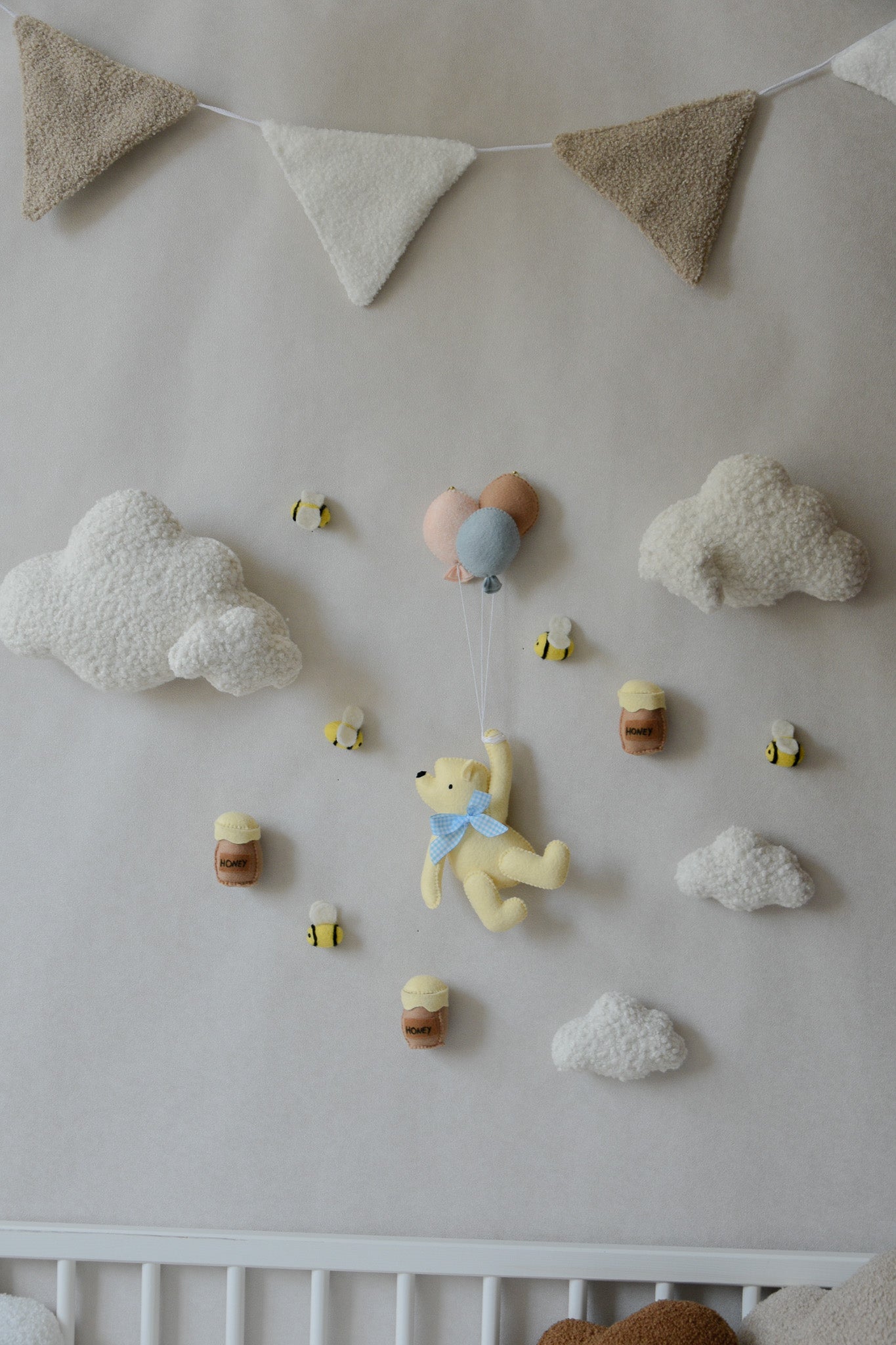 Winnie the Pooh Wall Decor Set | Nursery Wall Decor