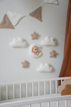 Cute Lion Wall Decor for Adorable Nursery or Playroom Decoration