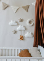 Teddy Bear Wall Decor set with Swing
