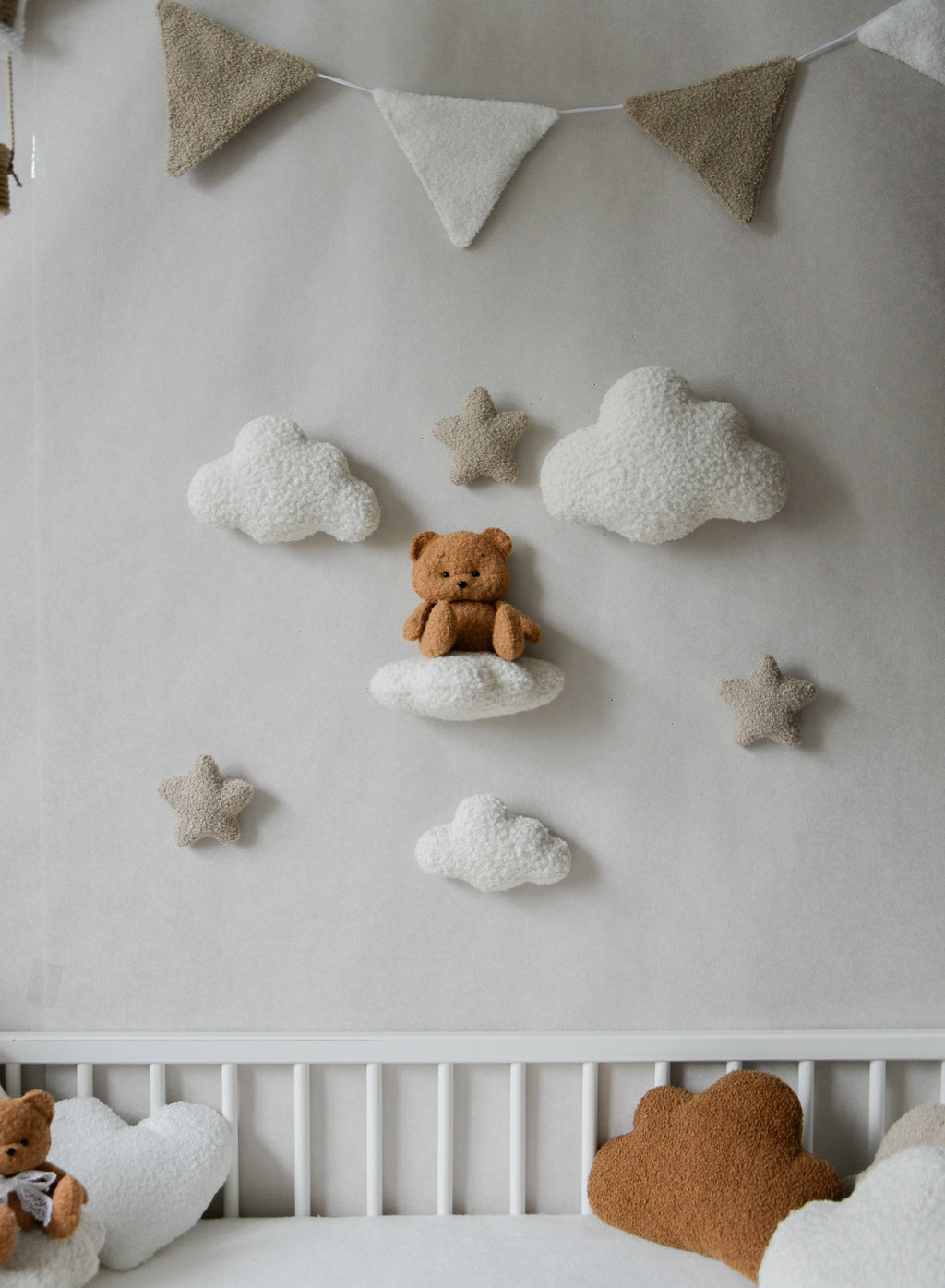Teddy Bear Wall Decor set