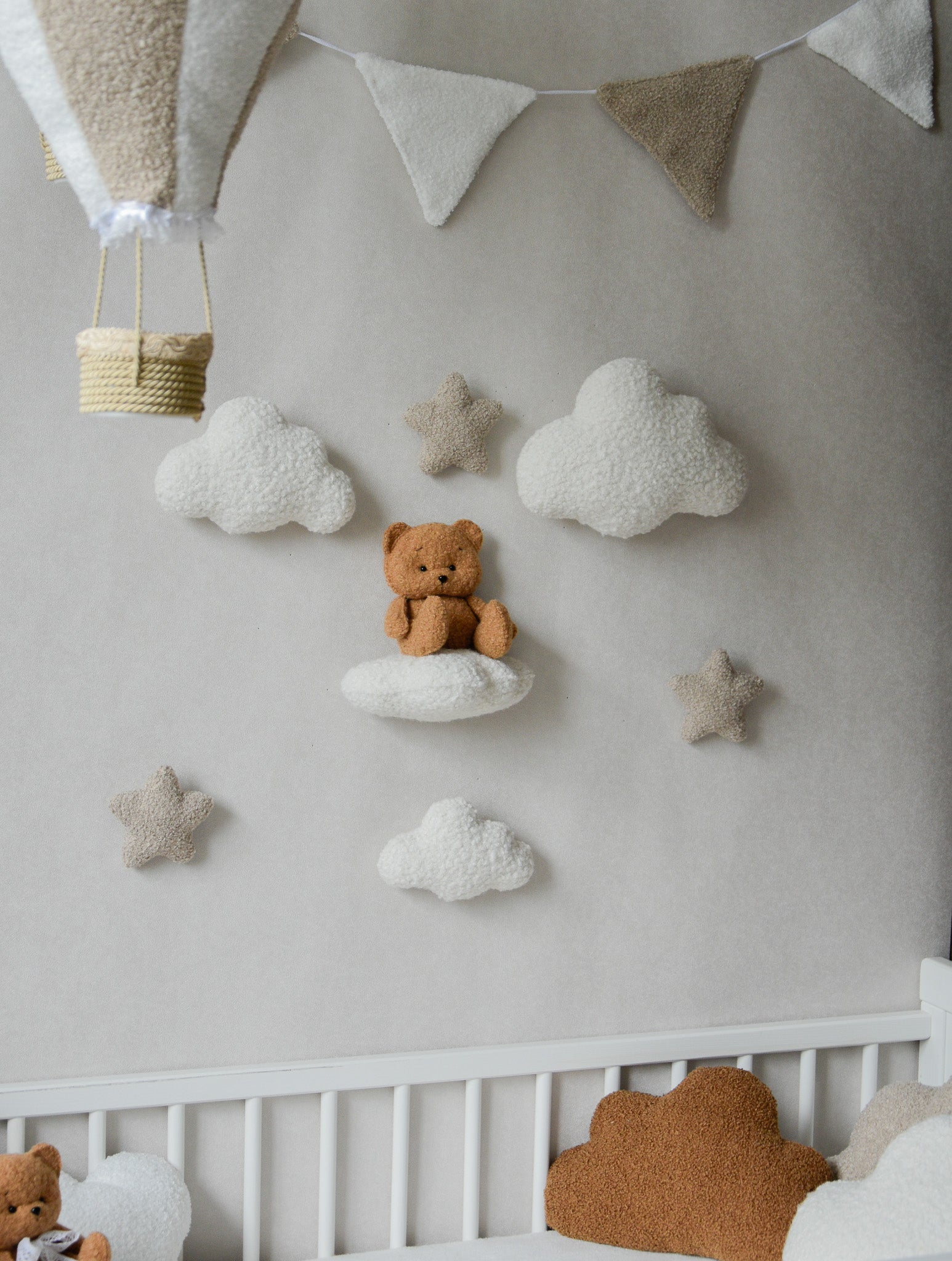 Teddy Bear Wall Decor set