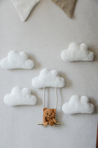 Teddy Bear Wall Decor set with Swing