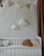 Lace Bouclé Cloud Wall Decor set