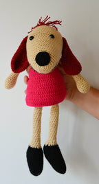 Crochet dog Lotte - Minidreams Decor
