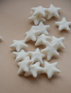 35mm 100% Wool Felt Stars - Set of 10 pcs - 93 different colors - Minidreams Decor