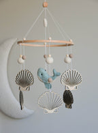 Ocean baby nursery mobile - Minidreams Decor