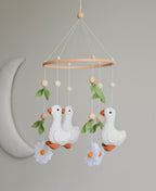 Goose nursery baby mobile - Minidreams Decor