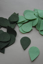 Forest style leaves - Pack of 10 leaves - Fall Leaf - Laser Cut - Minidreams Decor