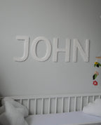 Custom Boucle Letter/Name Sign for Nursery - Minidreams Decor