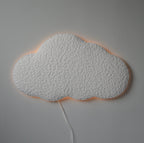 Boucle warm white Cloud LED lamp night light - Minidreams Decor