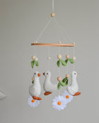 Goose nursery baby mobile - Minidreams Decor