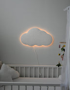 Boucle warm white Cloud LED lamp night light - Minidreams Decor