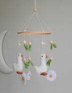 Goose nursery baby mobile - Minidreams Decor