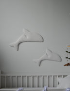 Boucle dolphin wall decor - Minidreams Decor