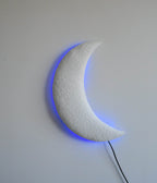 Boucle Moon LED lamp night light - Minidreams Decor