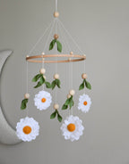 Daisy baby nursery mobile - Minidreams Decor