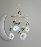 Daisy baby nursery mobile - Minidreams Decor