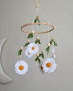 Daisy baby nursery mobile - Minidreams Decor