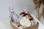 Crochet Bunny Baby Gift Box - Minidreams Decor