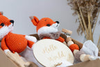 Crochet Fox Baby Gift Box - Minidreams Decor