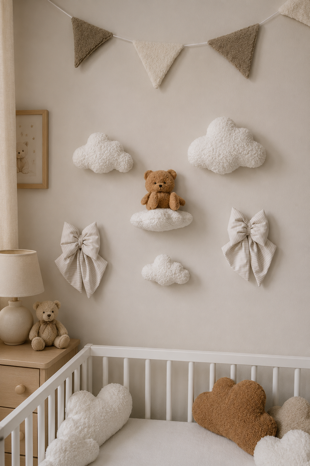Teddy Bear Wall Decor set