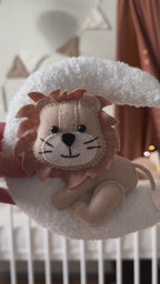 Cute Lion Wall Decor for Adorable Nursery or Playroom Decoration