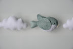 Wall nursery garland with clouds and birds - Minidreams Decor