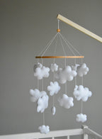 Minimalist clouds mobile - Minidreams Decor