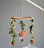 Woodland mobile with forest animals - Minidreams Decor